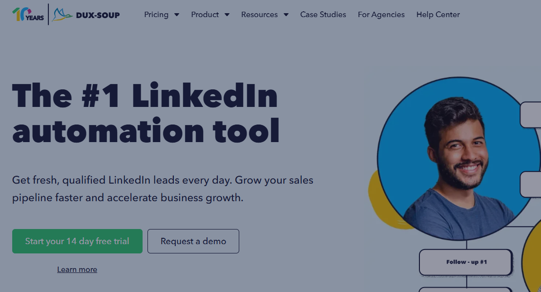 Dux-Soup LinkedIn automation extension