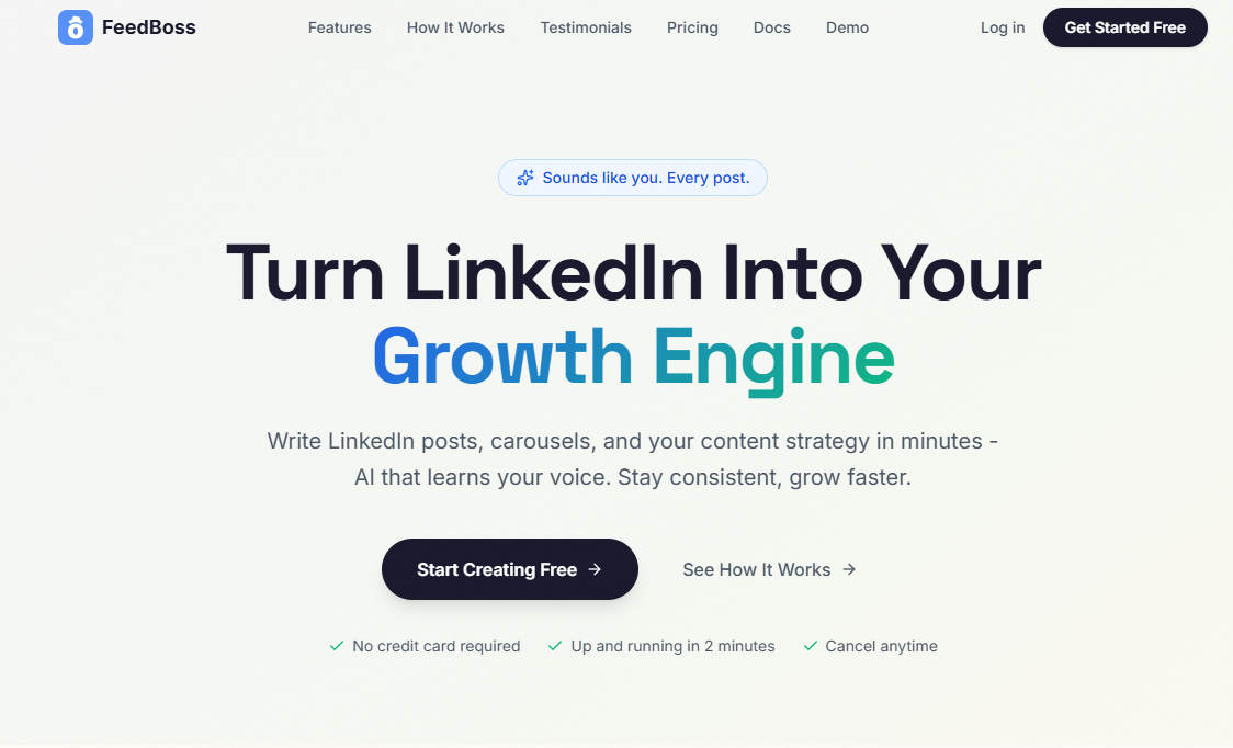 FeedBoss LinkedIn platform