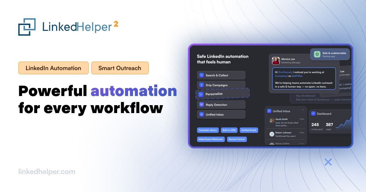 LinkedHelper desktop LinkedIn automation software