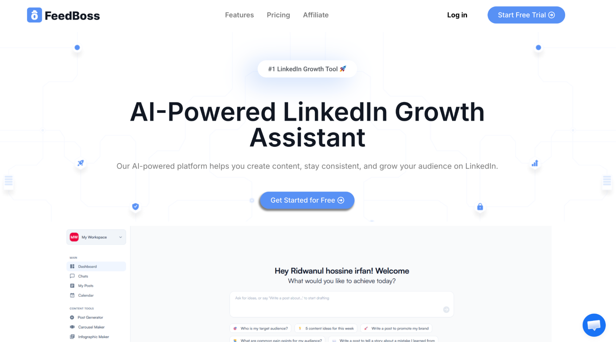 FeedBoss AI-powered LinkedIn growth platform