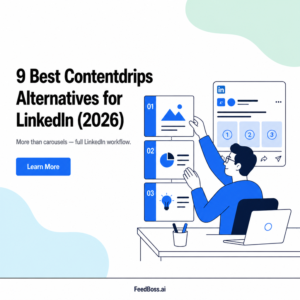 9 Best Contentdrips Alternatives for LinkedIn Content (2026)