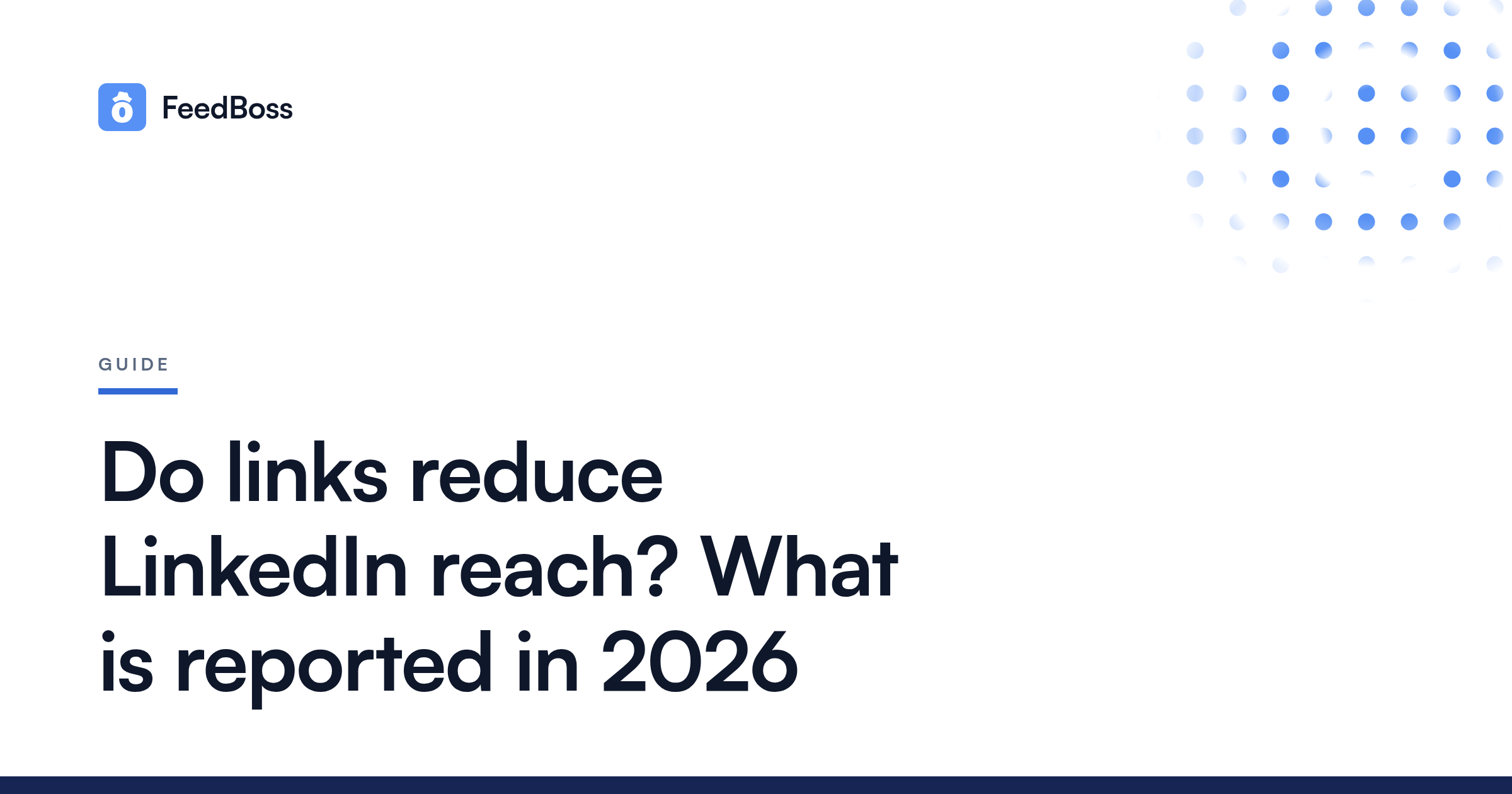 Do Links Reduce LinkedIn Reach? What Is Actually Reported in 2026