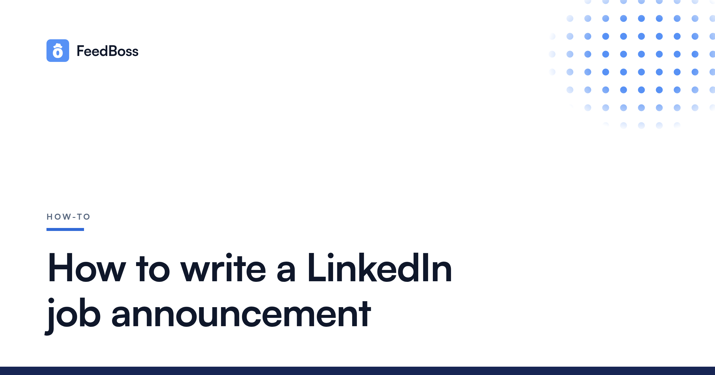 How to Write a LinkedIn Job Announcement (2026 Guide)