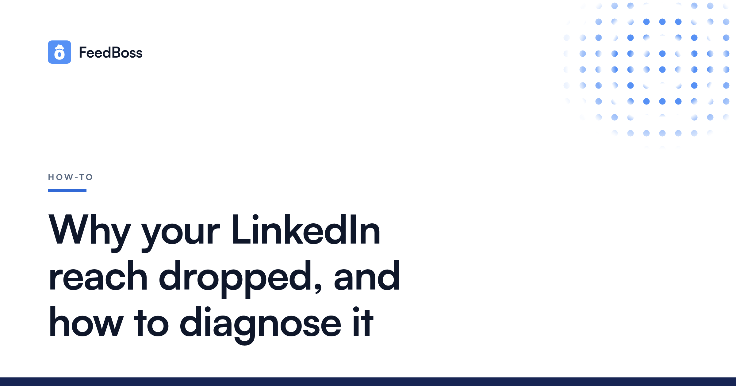 Why Your LinkedIn Reach Dropped in 2026, and How to Diagnose It