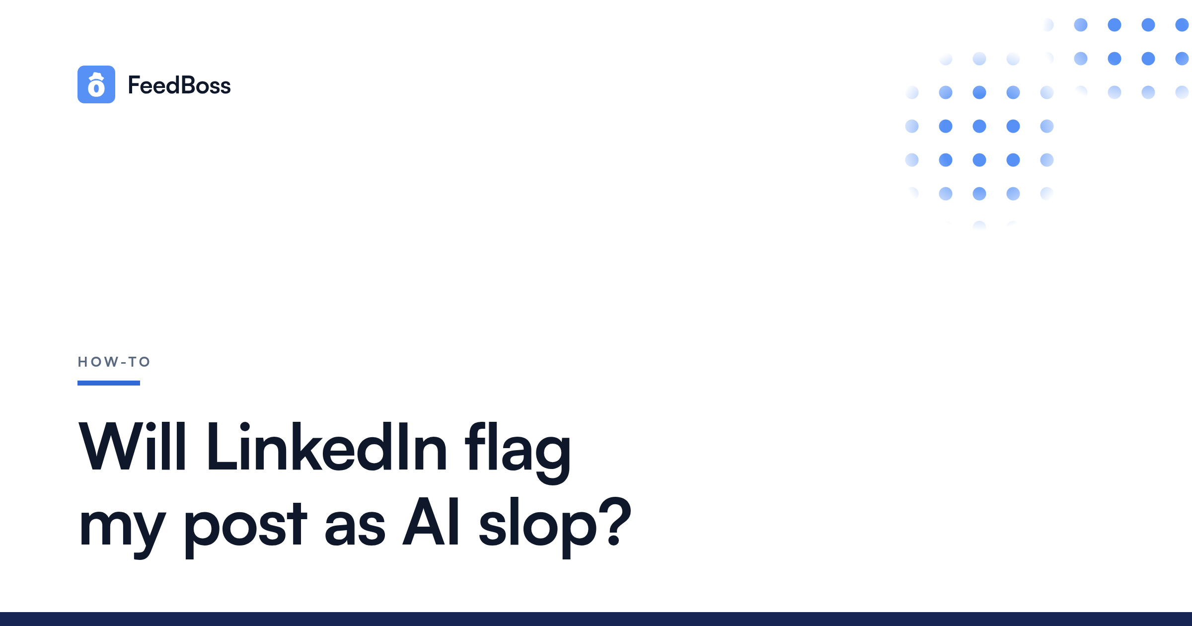 Will LinkedIn Flag My Post as AI Slop? A 5-Step Check