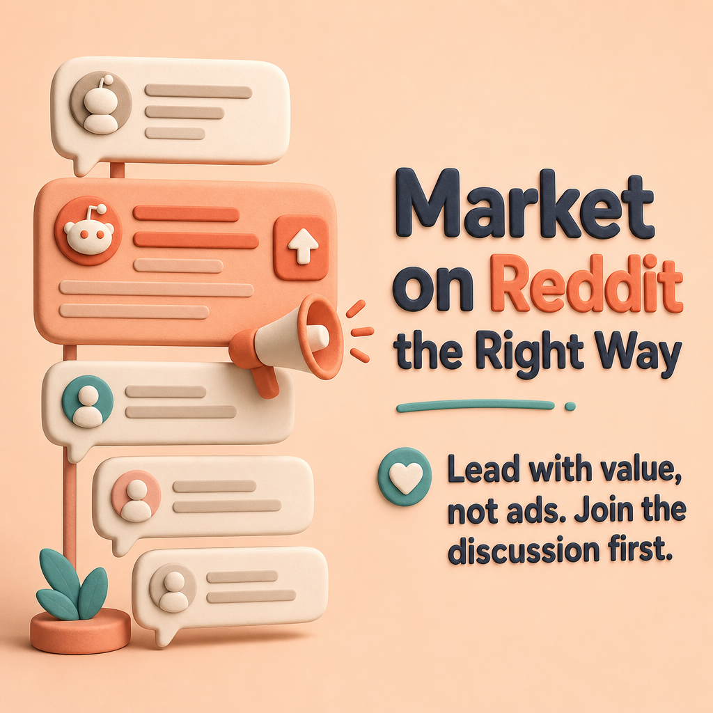 Recent: Market on Reddit the Right Way carousel